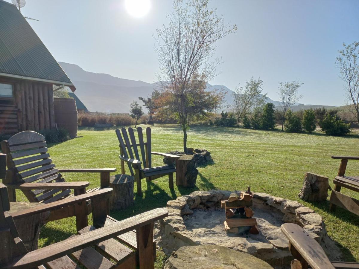 A Log Home At Buffalo Creek Buffeljagsrivier Exterior foto